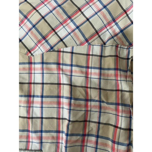 COLUMBIA PFG Plaid Button-Up Vented Fishing Shirt Blue/Pink Men's Size XXL - Picture 3 of 6